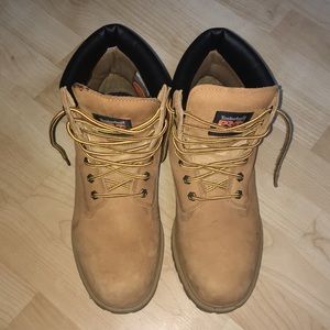 Timberland Pro soft toe work boots